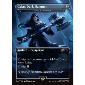 画像: 【ENG/SLD】ガイアのイポスセスフィラ/Gaia's Dark Hammer 巨像の鎚/Colossus Hammer『ボーダーレス』