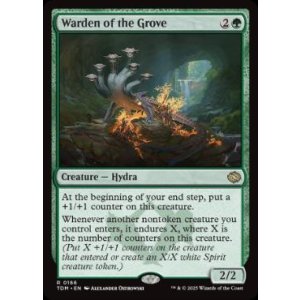 画像: 【ENG/TDM/FOIL★】木立の守部/Warden of the Grove [緑] 『R』