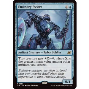 画像: 【ENG/EOE/FOIL★】特使の随伴機/Emissary Escort [青] 『R』