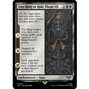 画像: 【ENG/LTR/FOIL★】一つの指輪は、すべてを統べ/One Ring to Rule Them All