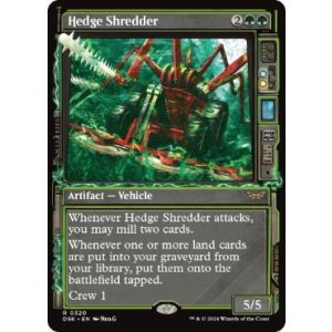 画像: 【ENG/DSK-BF/FOIL★】生垣裁断機/Hedge Shredder  [緑] 『R』【ショーケース】