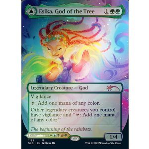 画像: 【ENG/SLD/FOIL★】樹の神、エシカ/Esika, God of the Tree【ボーダーレス】