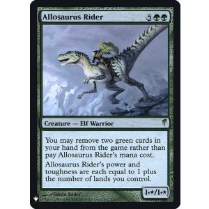 画像: 【ENG/MB1/FOIL★】アロサウルス乗り/Allosaurus Rider
