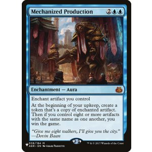 画像: 【ENG/The List】機械化製法/Mechanized Production