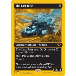 画像: 【ENG/DFT-BF/ファーストプレイス・FOIL★】死の車/The Last Ride [黒] 『M』