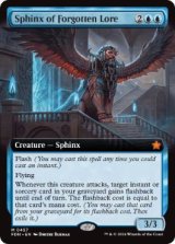 画像: 【ENG/FDN-BF/FOIL★】忘れ去られし伝承のスフィンクス/Sphinx of Forgotten Lore  [青] 『M』【拡張アート】