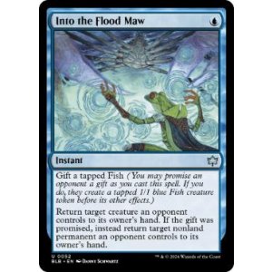 画像: 【ENG/BLB】洪水の大口へ/Into the Flood Maw  [青]『U』
