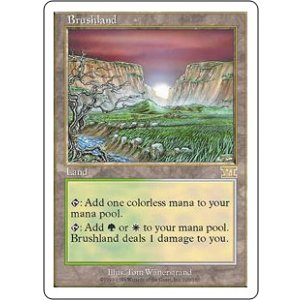 画像: 【JPN/6ED】低木林地/Brushland【EX-】