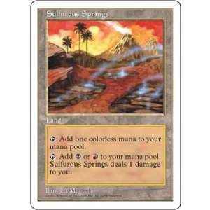 画像: 【ENG/5ED】硫黄泉/Sulfurous Springs【VG】