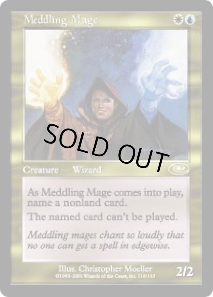画像1: 【JPN/PLS】翻弄する魔道士/Meddling Mage【EX-】 (1)