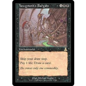 画像: 【JPN/UDS】ヨーグモスの取り引き/Yawgmoth's Bargain【EX-】