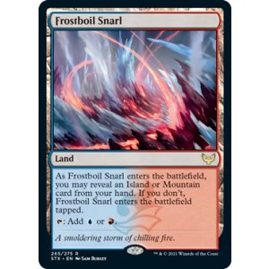 画像: 【ENG/STX】凍沸の交錯/Frostboil Snarl 『R』 [土地]