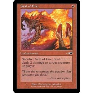 画像: 【JPN/NEM】炎の印章/Seal of Fire