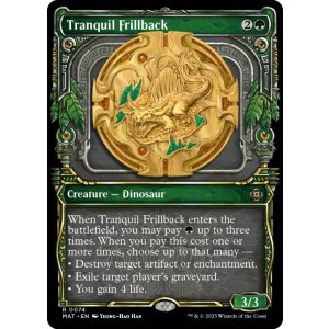 画像: 【ENG/MAT-BF/FOIL★】温厚な襞背/Tranquil Frillback [緑] 『R』【ショーケース】