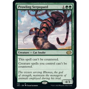 画像: 【ENG/J22】うろつく蛇豹/Prowling Serpopard