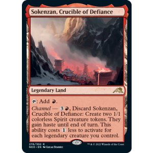 画像: 【ENG/NEO/FOIL★】反逆のるつぼ、霜剣山/Sokenzan, Crucible of Defiance [土地] 『R』