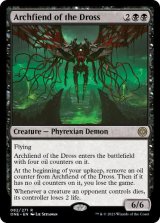 画像: 【ENG/ONE/FOIL★】ドロスの魔神/Archfiend of the Dross [黒] 『R』
