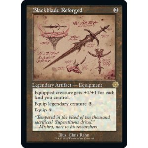 画像: 【ENG/BRR】再鍛の黒き剣/Blackblade Reforged [茶色] 『R』 【設計図】