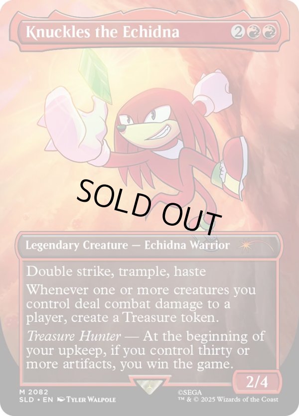 画像1: 【ENG/SLD/FOIL★】Knuckles the Echidna