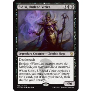画像: 【ENG/DTK】アンデッドの大臣、シディシ/Sidisi, Undead Vizier『R』