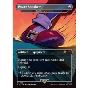 画像: 【ENG/SLD】稲妻のすね当て/Lightning Greaves【Power Sneakers】