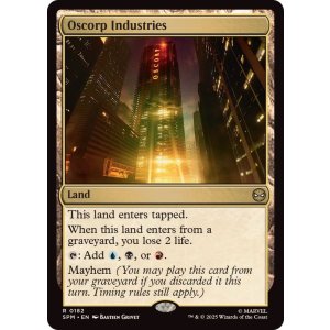 画像: 【ENG/SPM/FOIL★】オズコープ社/Oscorp Industries [土地] 『R』