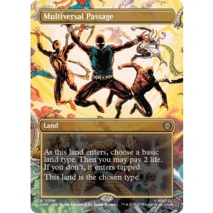 画像: 【ENG/SPM-BF】マルチバースへの通り道/Multiversal Passage [土地] 『R』【ボーダーレス】