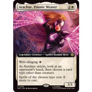 画像: 【ENG/SPM-BF/FOIL★】サイオニック・ウィーバー、アラクネ/Arachne, Psionic Weaver [白] 『R』【拡張アート】