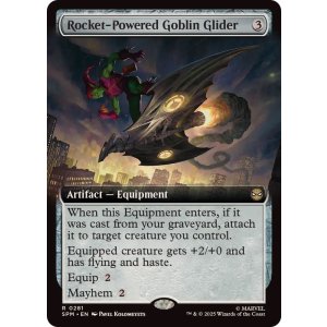 画像: 【ENG/SPM-BF】ロケット推進ゴブリン・グライダー/Rocket-Powered Goblin Glider [茶] 『R』【拡張アート】