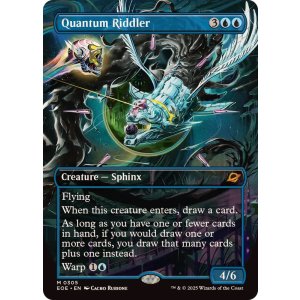 画像: 【ENG/EOE-BF】量子の謎かけ屋/Quantum Riddler [青] 『M』【ボーダーレス】
