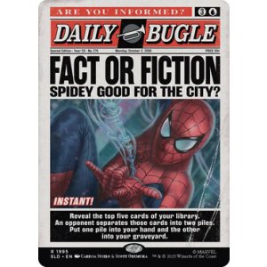 画像: 【ENG/SLD】嘘か真か/Fact or Fiction【Daily Bugle Breaking News】