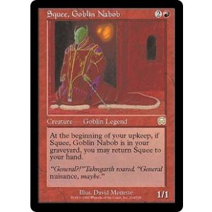 画像: 【JPN/MMQ】ゴブリンの太守スクイー/Squee, Goblin Nabob