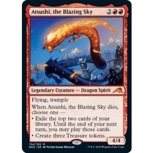 画像: 【ENG/NEO】燃え立つ空、軋賜/Atsushi, the Blazing Sky [赤] 『M』