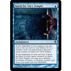 画像: 【ENG/WWK/FOIL★】ウーラの寺院の探索/Quest for Ula's Temple【VG】