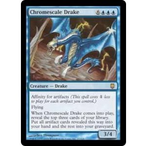 画像: 【ENG/DST/FOIL★】金属鱗のドレイク/Chromescale Drake