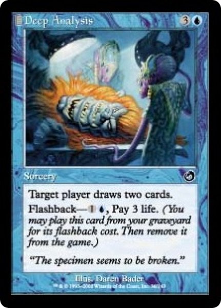 画像1: 【JPN/TOR/FOIL★】綿密な分析/Deep Analysis【EX-】 (1)