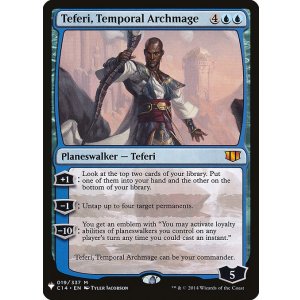 画像: 【ENG/MB1】時間の大魔道士、テフェリー/Teferi, Temporal Archmage