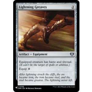 画像: 【ENG/MB1】稲妻のすね当て/Lightning Greaves