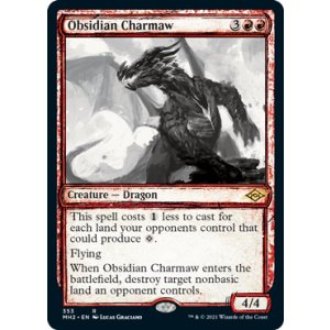 画像: 【ENG/MH2-BF】黒曜石の焦がし口/Obsidian Charmaw【スケッチ】