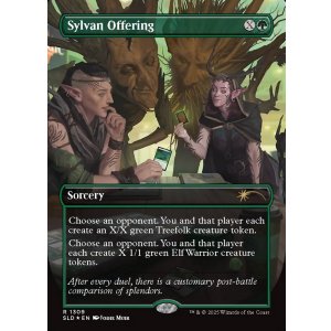 画像: 【ENG/SLD/FOIL★】森の捧げ物/Sylvan Offering