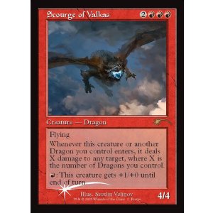 画像: 【ENG/MagicCon-PRM/FOIL★】ヴァルカスの災い魔/Scourge of Valkas