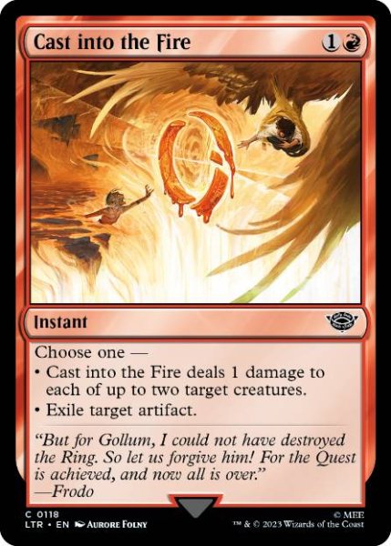 画像1: 【ENG/LTR】火の中へ投げ捨てる/Cast into the Fire (1)