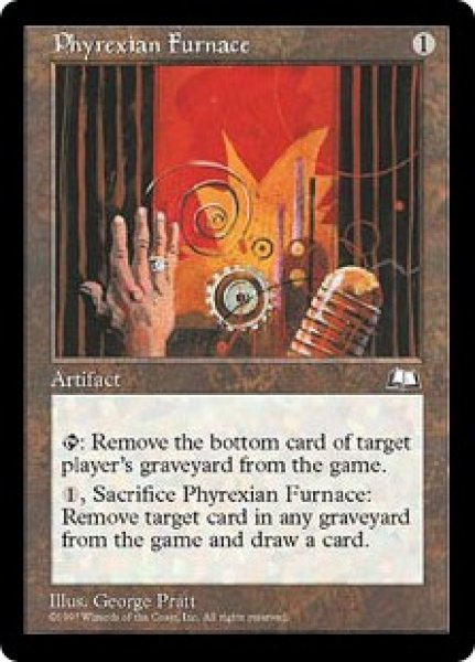 画像1: 【ENG/WTH】ファイレクシアの炉/Phyrexian Furnace【VG】 (1)