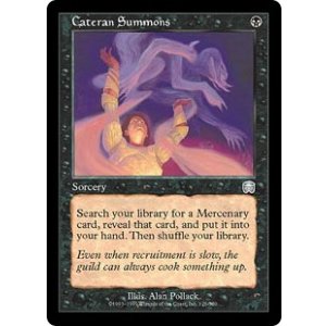 画像: 【JPN/MMQ/FOIL★】カテラン組合の召喚/Cateran Summons
