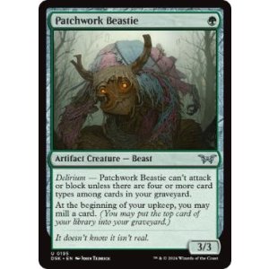 画像: 【ENG/DSK/FOIL★】継ぎ接ぎのけだもの/Patchwork Beastie  [緑] 『U』