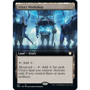 画像: 【ENG/BRC-BF】ウルザの作業場/Urza's Workshop【拡張アート】