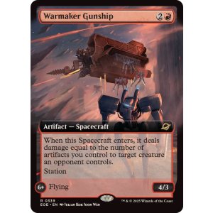 画像: 【ENG/EOE-BF】大戦用ガンシップ/Warmaker Gunship [赤] 『R』【拡張アート】