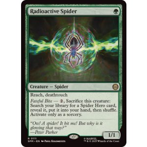 画像: 【ENG/SPM】放射線を浴びた蜘蛛/Radioactive Spider [緑] 『R』