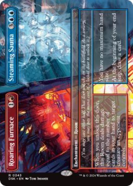 画像1: 【ENG/DSK-BF】咆哮する焼炉+蒸気サウナ/Roaring Furnace+Steaming Sauna  [マルチ] 『R』【ボーダーレス】 (1)