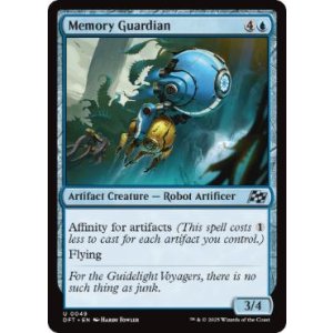 画像: 【ENG/DFT/FOIL★】記録の守護者/Memory Guardian [青] 『U』
